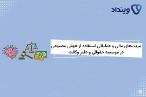 مزیت‌های مالی هوش مصنوعی در موسسه حقوقی